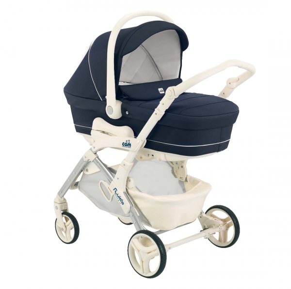 Cam LUXUS Kombi Kinderwagen ART990/685,Stoffkit Model SPORTWAGEN 3in1 BABYSCHALE